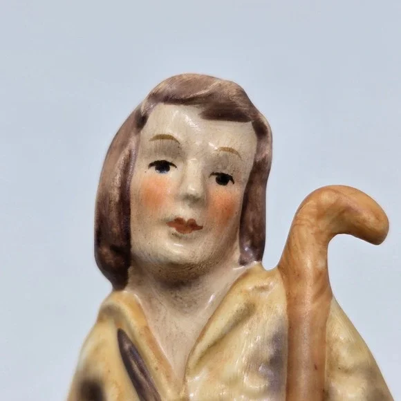 Goebel Sacrart Shepherd HX 281 G Nativity Figurine W Germany Decor Vintage 1958 - Picture 6 of 9